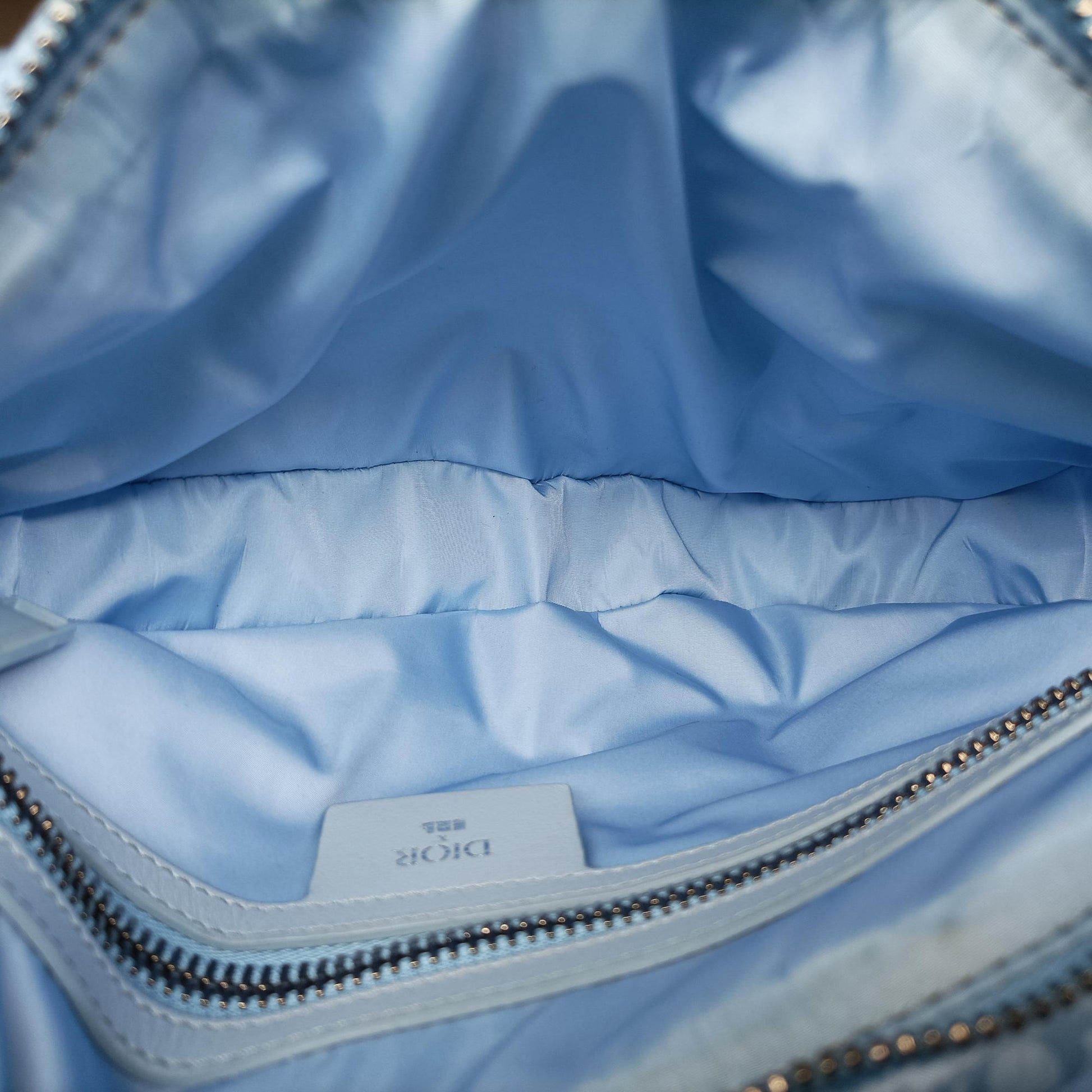 Dior x ERL Spring 2023 Collaboration Saddle Blue Fabric 21-BO-1202ディオール × ERL コラボレーション サドル ブルー ファブリック 21-BO-1202