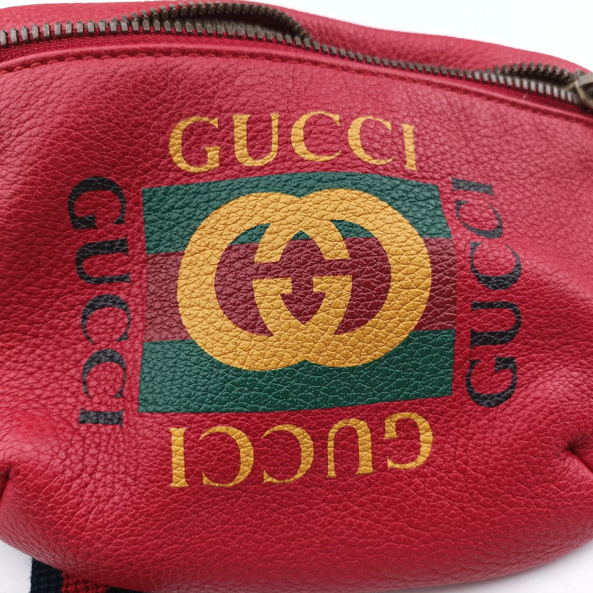 Print Red Leather 527792 H026954112グッチプリント レッド レザー 527792 H026954112