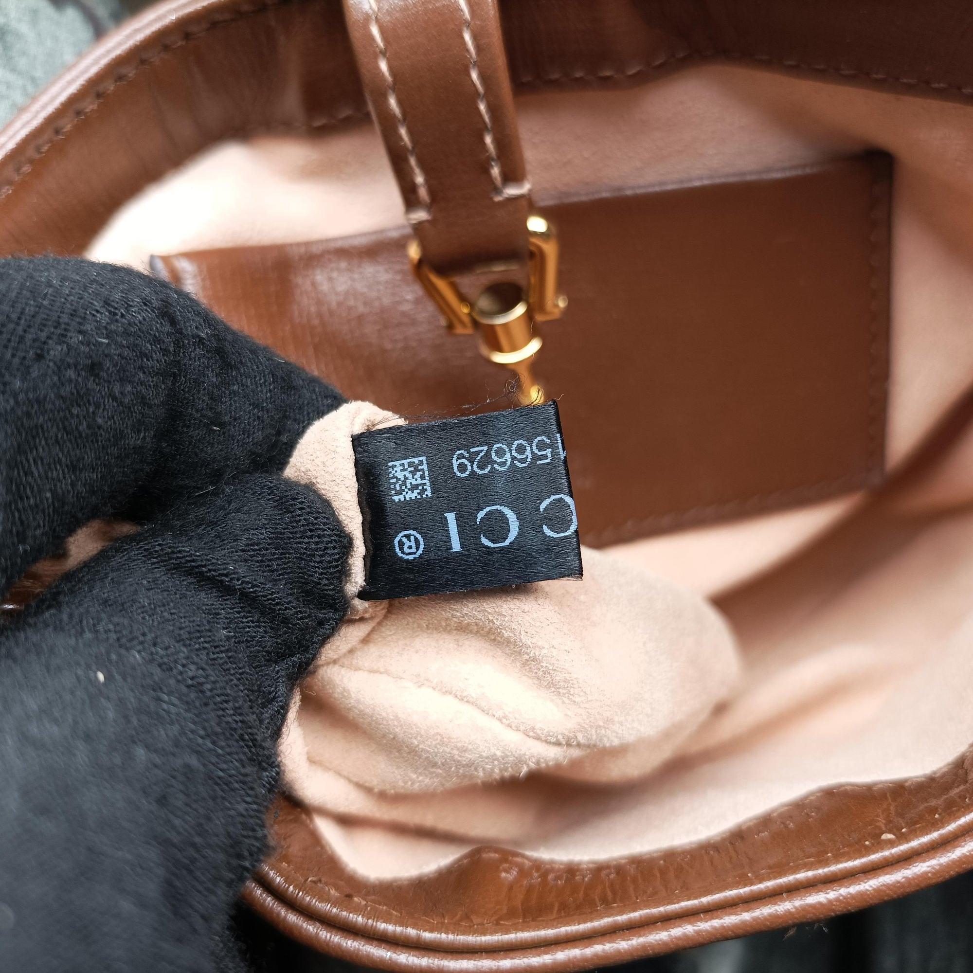 Jackie 1961 GG Supreme Brown PVC coated canvas 637092 D033156629ジャッキー 1961 GGスプリーム ブラウン PVCコーティングキャンバス 637092 D033156629
