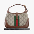 Jackie 1961 GG Supreme Brown PVC coated canvas 637092 D033156629ジャッキー 1961 GGスプリーム ブラウン PVCコーティングキャンバス 637092 D033156629