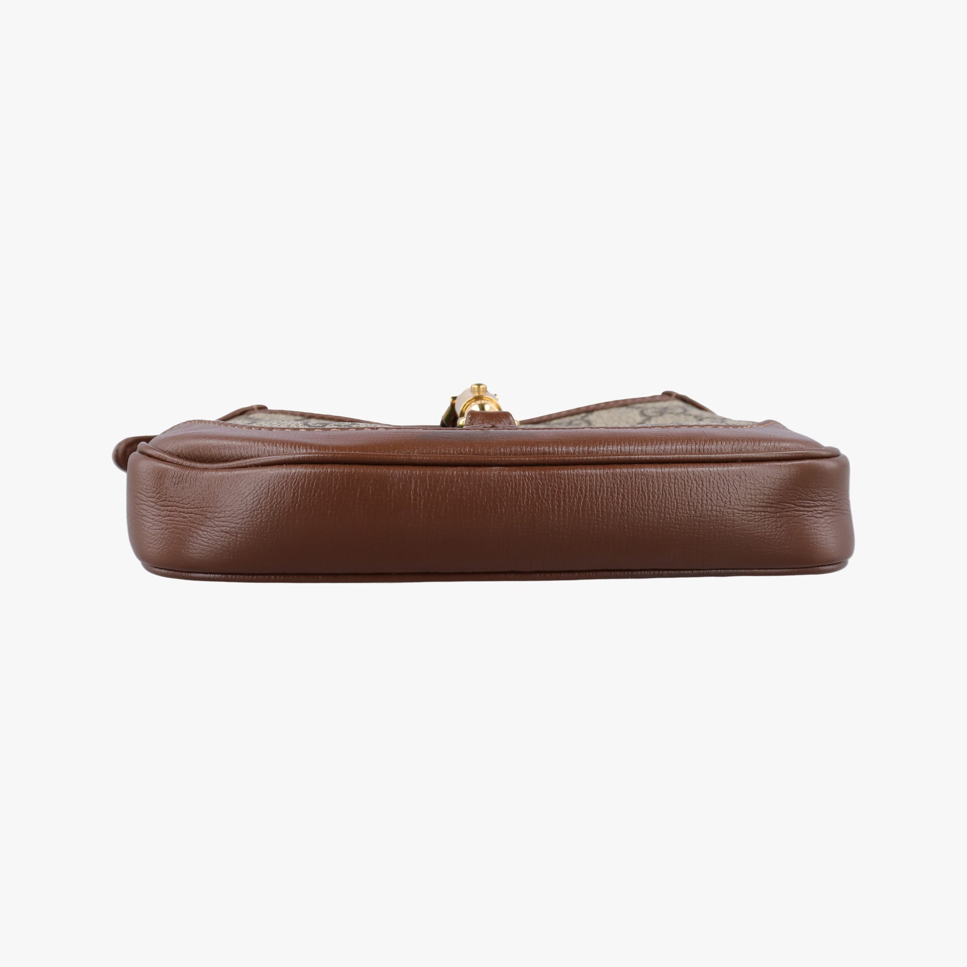 Jackie 1961 GG Supreme Brown PVC coated canvas 637092 D033156629ジャッキー 1961 GGスプリーム ブラウン PVCコーティングキャンバス 637092 D033156629