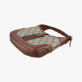 Jackie 1961 GG Supreme Brown PVC coated canvas 637092 D033156629ジャッキー 1961 GGスプリーム ブラウン PVCコーティングキャンバス 637092 D033156629
