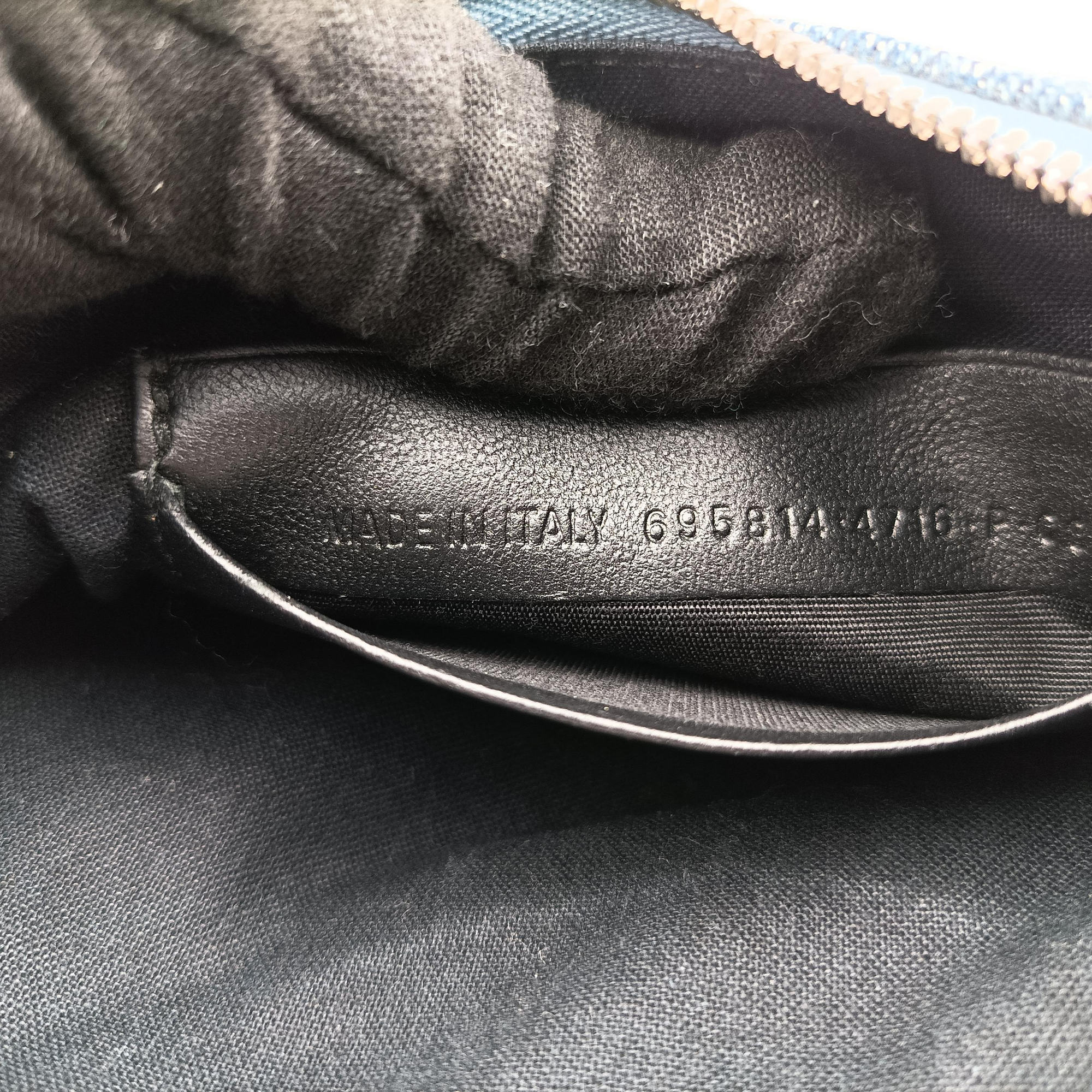 Le Cagole mini Blue denim 695814.4716.P.000959ル カゴール ミニ ブルー デニム 695814.4716.P.000959