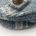 Le Cagole mini Blue denim 695814.4716.P.000959ル カゴール ミニ ブルー デニム 695814.4716.P.000959