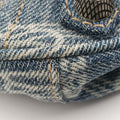 Le Cagole mini Blue denim 695814.4716.P.000959ル カゴール ミニ ブルー デニム 695814.4716.P.000959