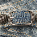 Le Cagole mini Blue denim 695814.4716.P.000959ル カゴール ミニ ブルー デニム 695814.4716.P.000959