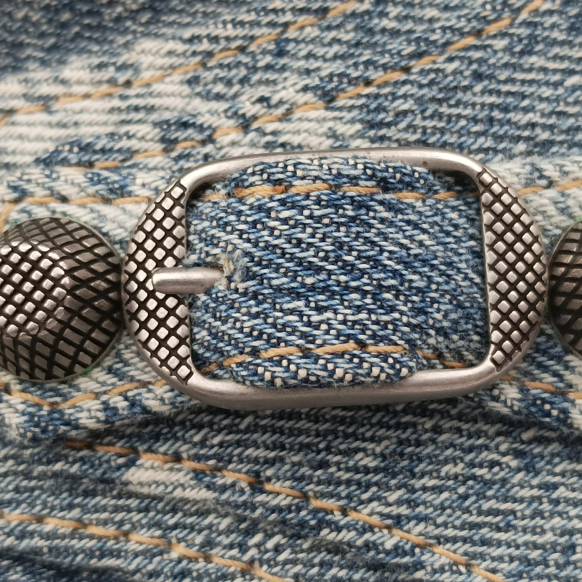 Le Cagole mini Blue denim 695814.4716.P.000959ル カゴール ミニ ブルー デニム 695814.4716.P.000959