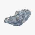 Le Cagole mini Blue denim 695814.4716.P.000959ル カゴール ミニ ブルー デニム 695814.4716.P.000959