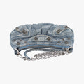Le Cagole mini Blue denim 695814.4716.P.000959ル カゴール ミニ ブルー デニム 695814.4716.P.000959