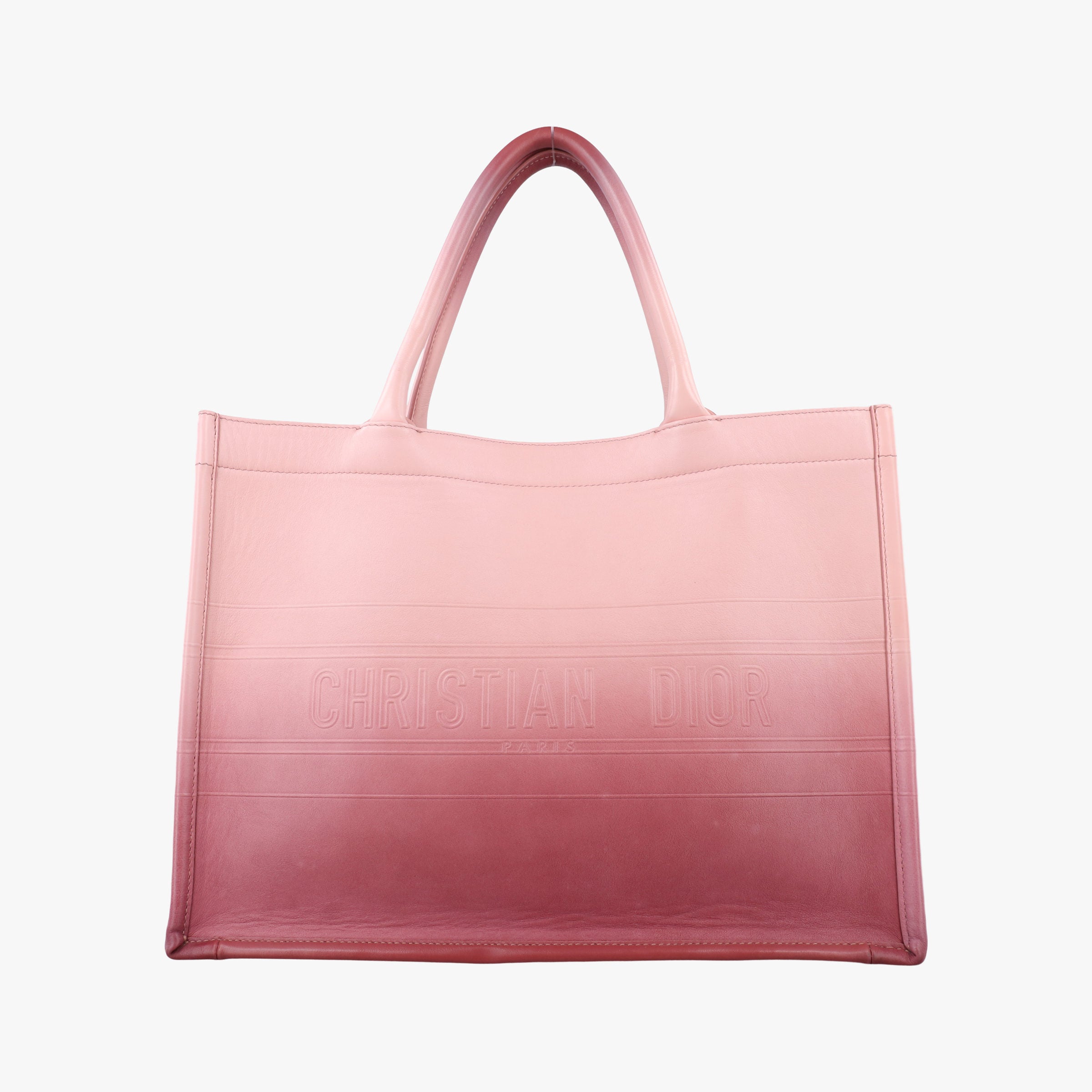 Book Tote Bag Pink leather 62-MA-0221ブックトート バッグ ピンク レザー 62-MA-0221
