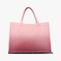 Book Tote Bag Pink leather 62-MA-0221ブックトート バッグ ピンク レザー 62-MA-0221
