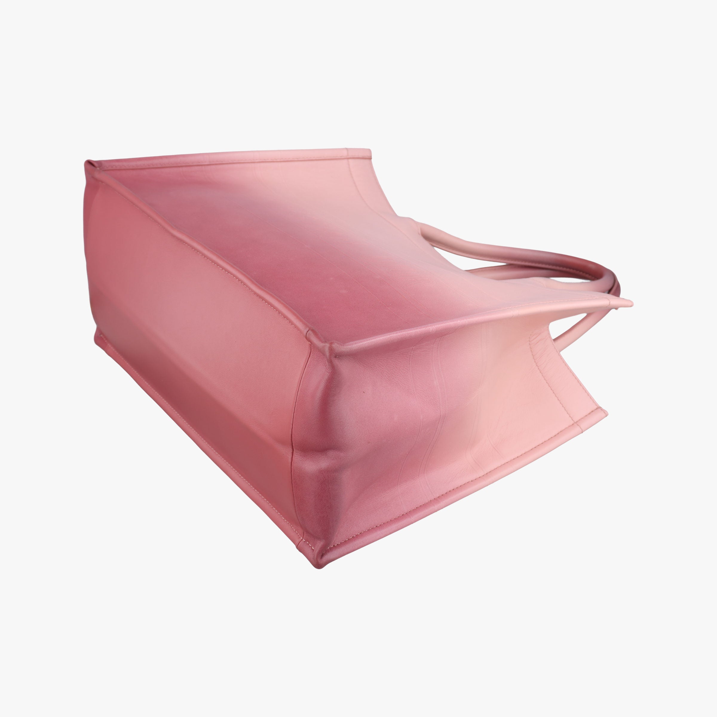 Book Tote Bag Pink leather 62-MA-0221ブックトート バッグ ピンク レザー 62-MA-0221