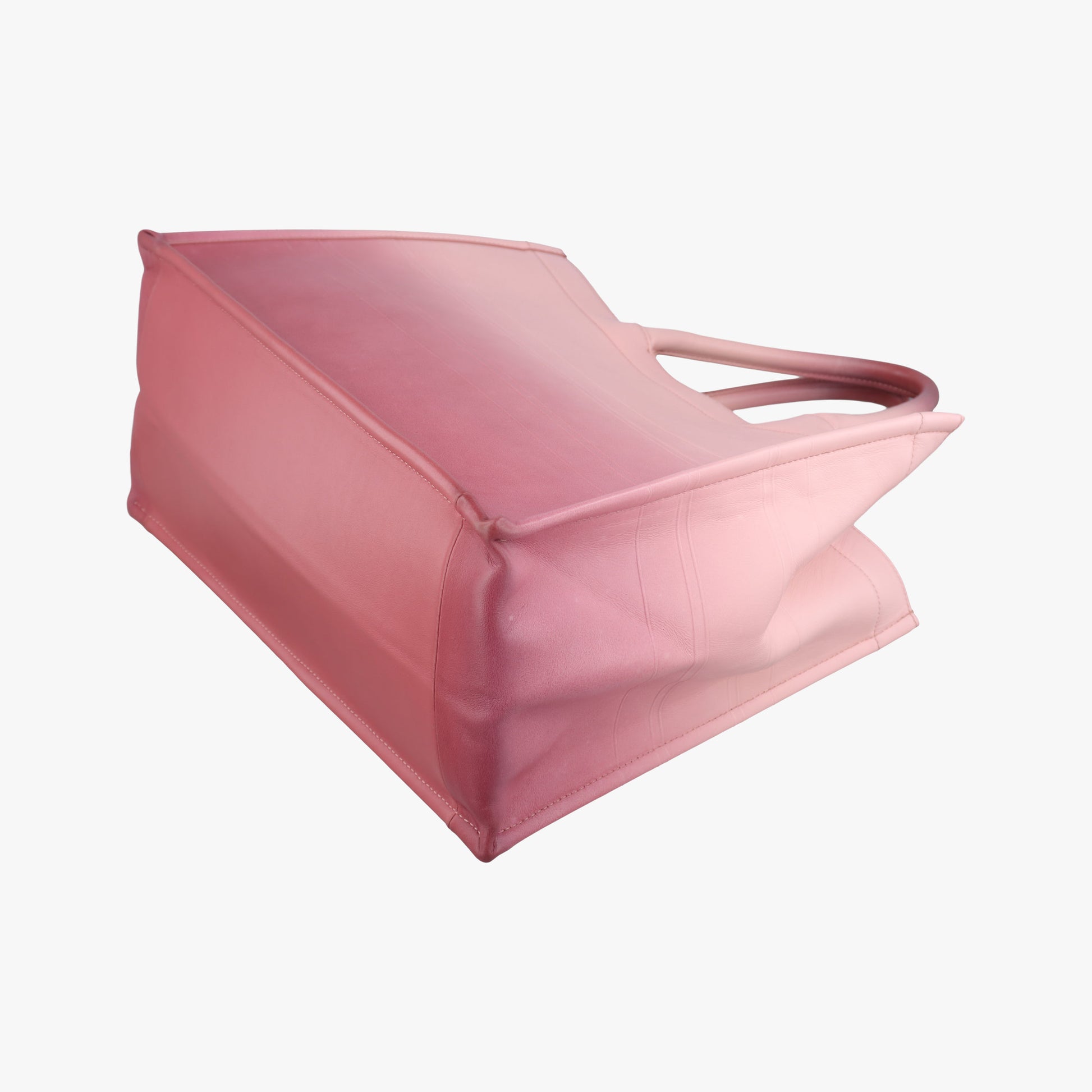 Book Tote Bag Pink leather 62-MA-0221ブックトート バッグ ピンク レザー 62-MA-0221