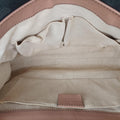 Emily Beige×pink canvas×leather 295402 D012529490エミリー ベージュ×ピンク キャンバス×レザー 295402 D012529490