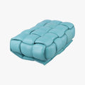 Padded Cassette Blue lambskin B09227447Nパデッド カセット ブルー ラムスキン B09227447N