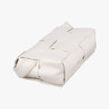 Padded CASSETTE White lambskin IC Chipパデッド カセット ホワイト ラムスキン ICチップ