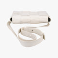 Padded CASSETTE White lambskin IC Chipパデッド カセット ホワイト ラムスキン ICチップ