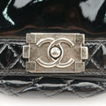 BOY CHANEL Black Patent leather A67946 18501152ボーイシャネル ブラック パテント A67946 18501152