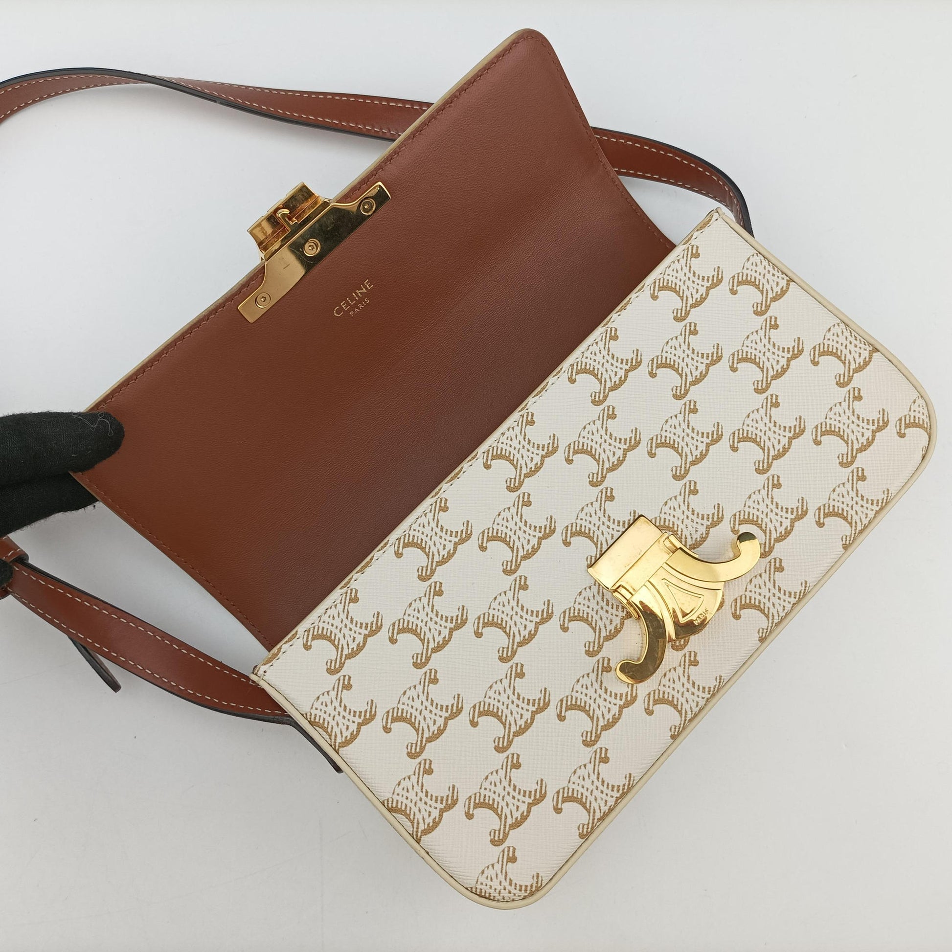Teen Triomphe White PVC coated canvas  U-CU-0261ティーン トリオンフ ホワイト PVCコーティングキャンバス  U-CU-0261