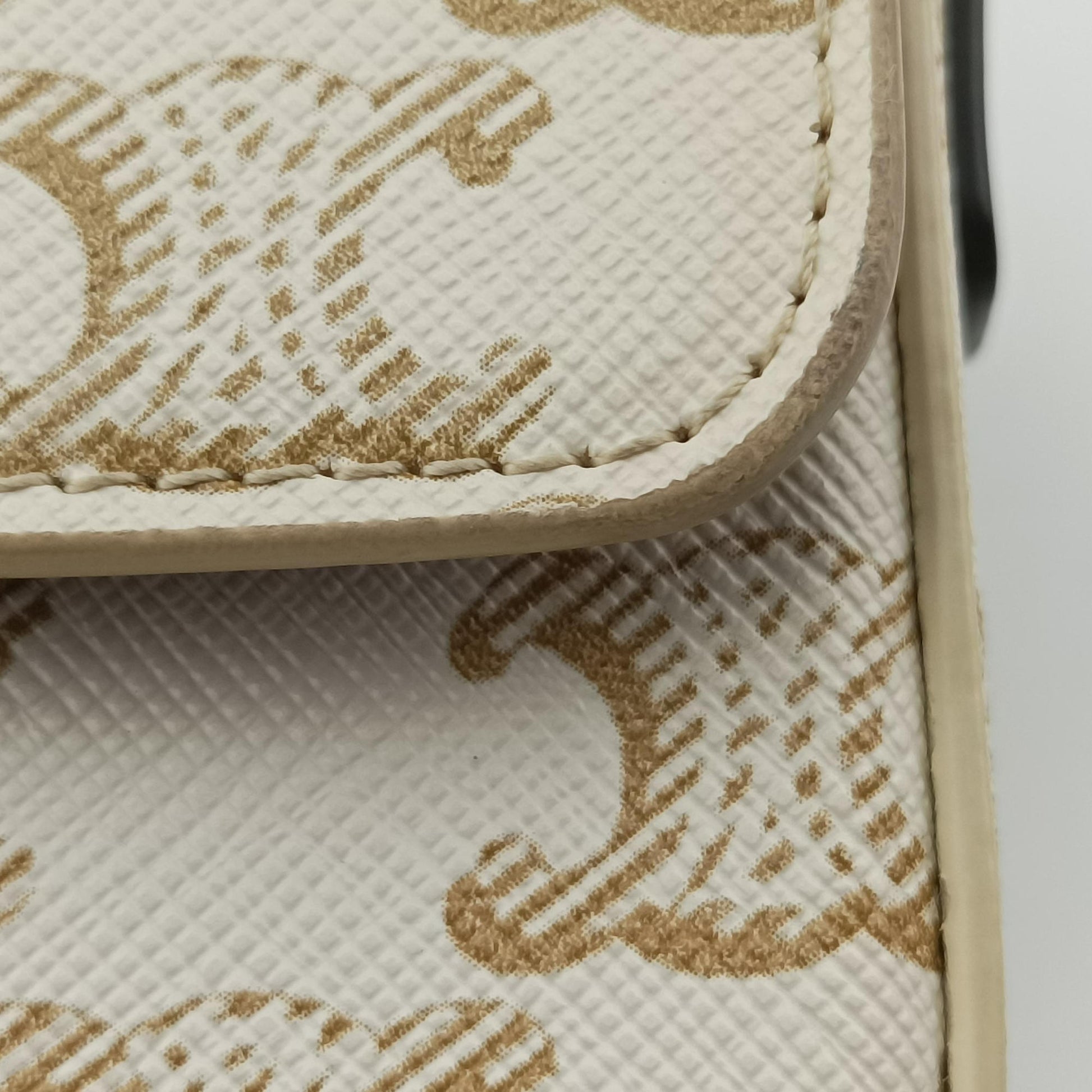 Teen Triomphe White PVC coated canvas  U-CU-0261ティーン トリオンフ ホワイト PVCコーティングキャンバス  U-CU-0261