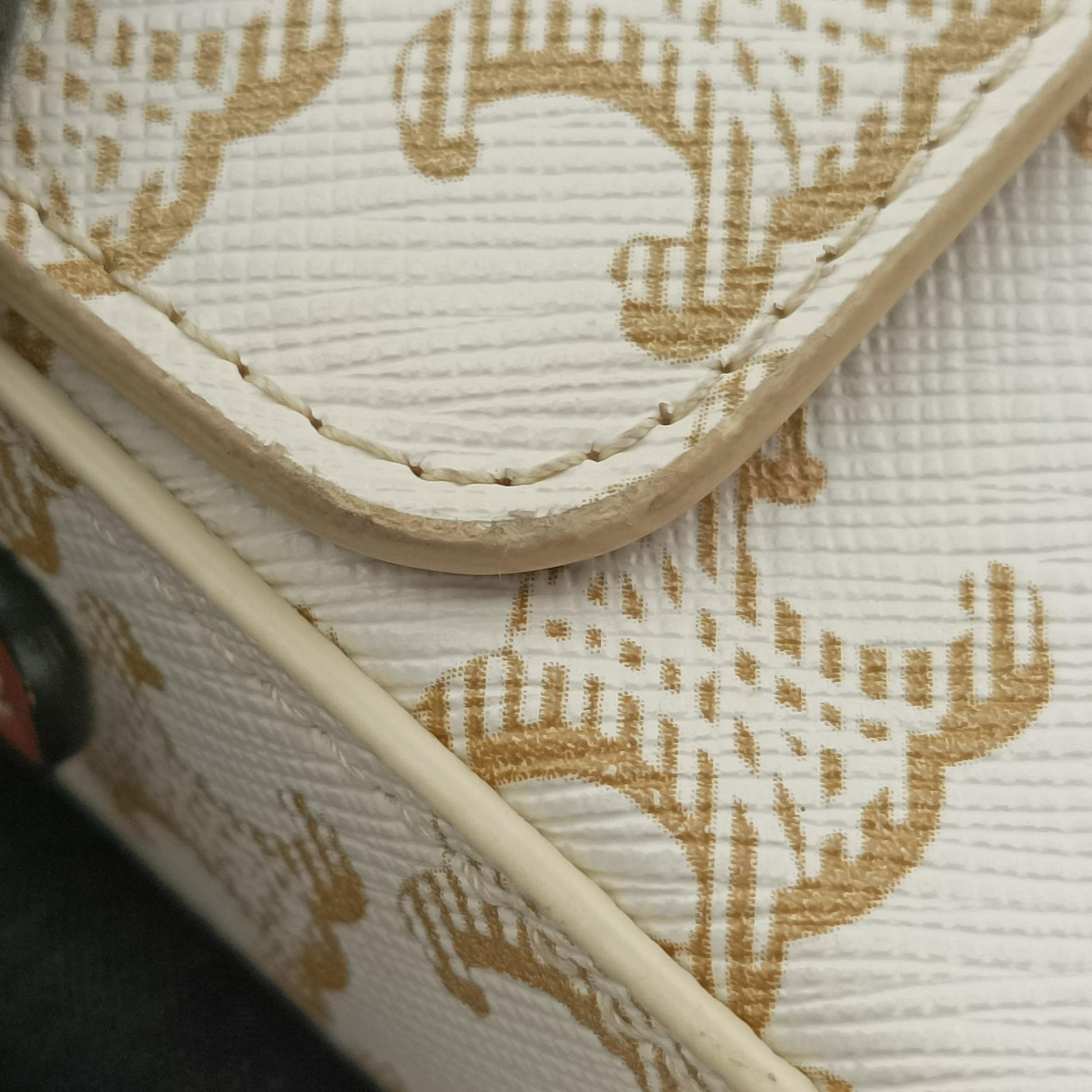 Teen Triomphe White PVC coated canvas  U-CU-0261ティーン トリオンフ ホワイト PVCコーティングキャンバス  U-CU-0261