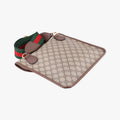 Neo Vintage GG Medium Messenger Beige×red×green PVC coated canvas×Leather 598604 B033618209ネオヴィンテージ GG ミディアム メッセンジャー ベージュ×レッド×グリーン PVCコーティングキャンバス×レザー 598604 B033618209