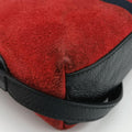Ophidia Red×black Suede×leather 499621 H023568595オフィディア レッド×ブラック スエード×レザー 499621 H023568595