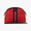 Ophidia Red×black Suede×leather 499621 H023568595オフィディア レッド×ブラック スエード×レザー 499621 H023568595