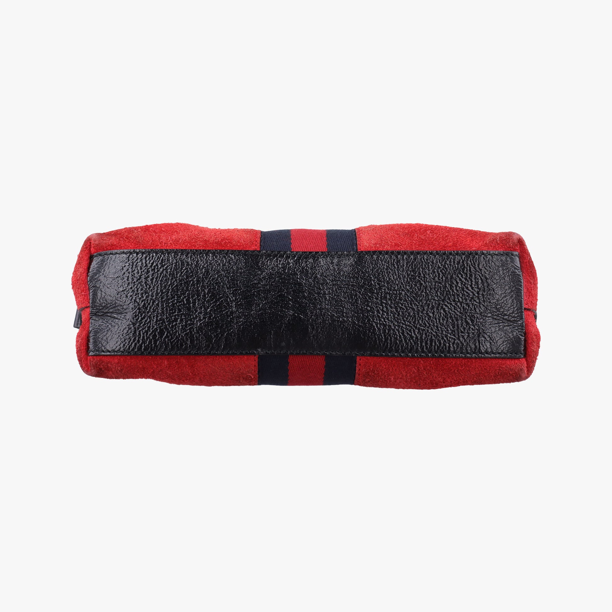 Ophidia Red×black Suede×leather 499621 H023568595オフィディア レッド×ブラック スエード×レザー 499621 H023568595