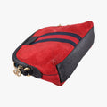 Ophidia Red×black Suede×leather 499621 H023568595オフィディア レッド×ブラック スエード×レザー 499621 H023568595