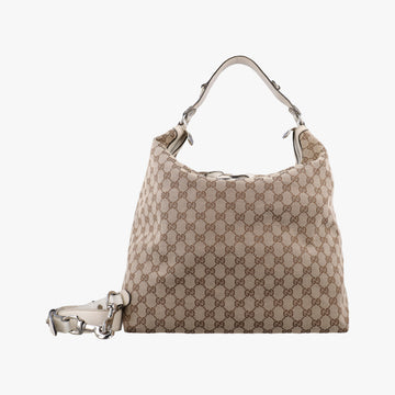 GG Hobo Brown canvas 232950 F6796485GG ホーボー ブラウン キャンバス 232950 F6796485