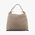 GG Hobo Brown canvas 232950 F6796485GG ホーボー ブラウン キャンバス 232950 F6796485