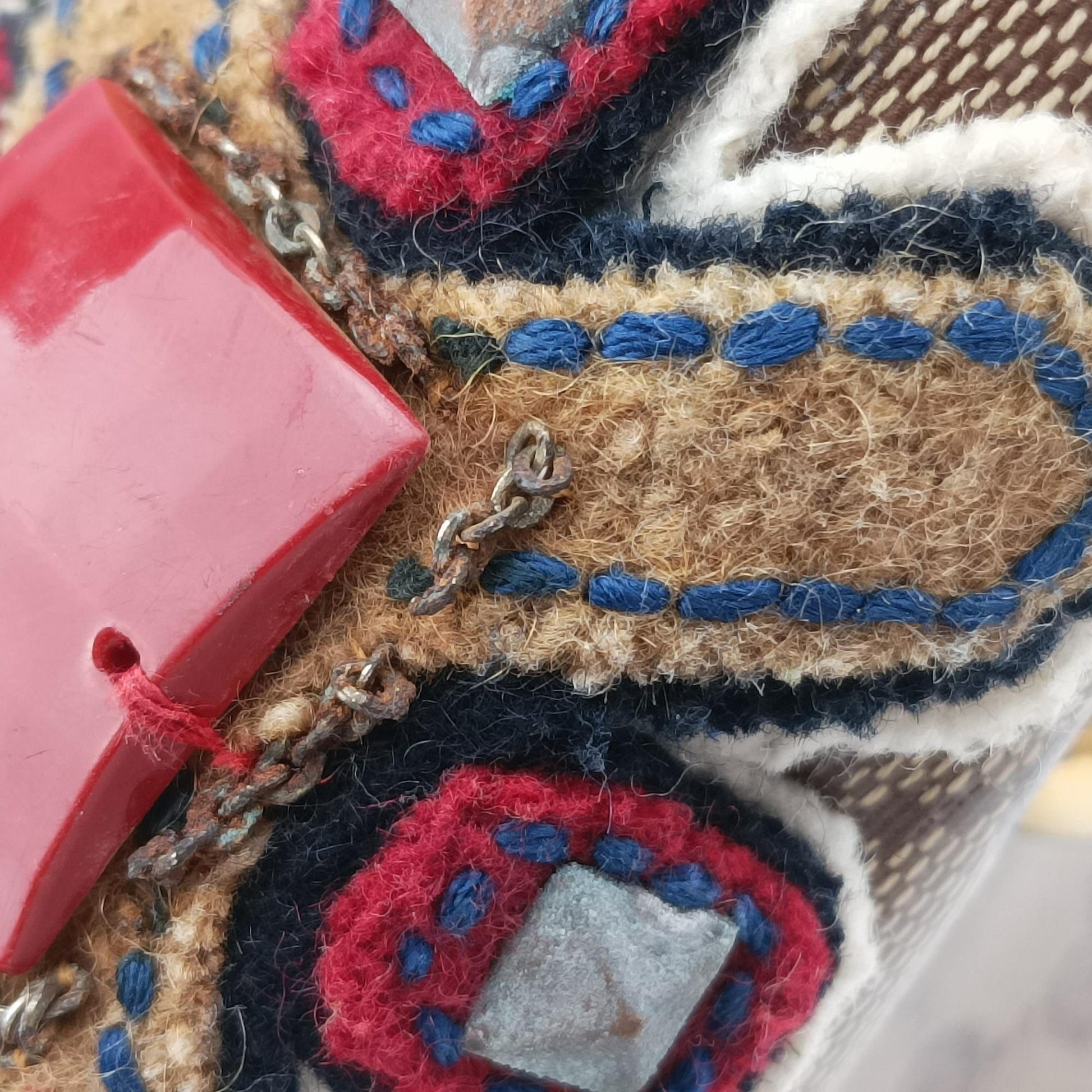 Babushka Multicolour PVC coated canvas 207775 I2799079バブーシュカ マルチカラー PVCコーティングキャンバス 207775 I2799079