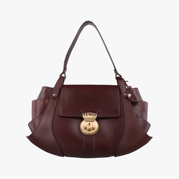 Borsa Brown Leather 8BR423 2415-8BR423-LJ8-048ボルサ ブラウン レザー 8BR423 2415-8BR423-LJ8-048