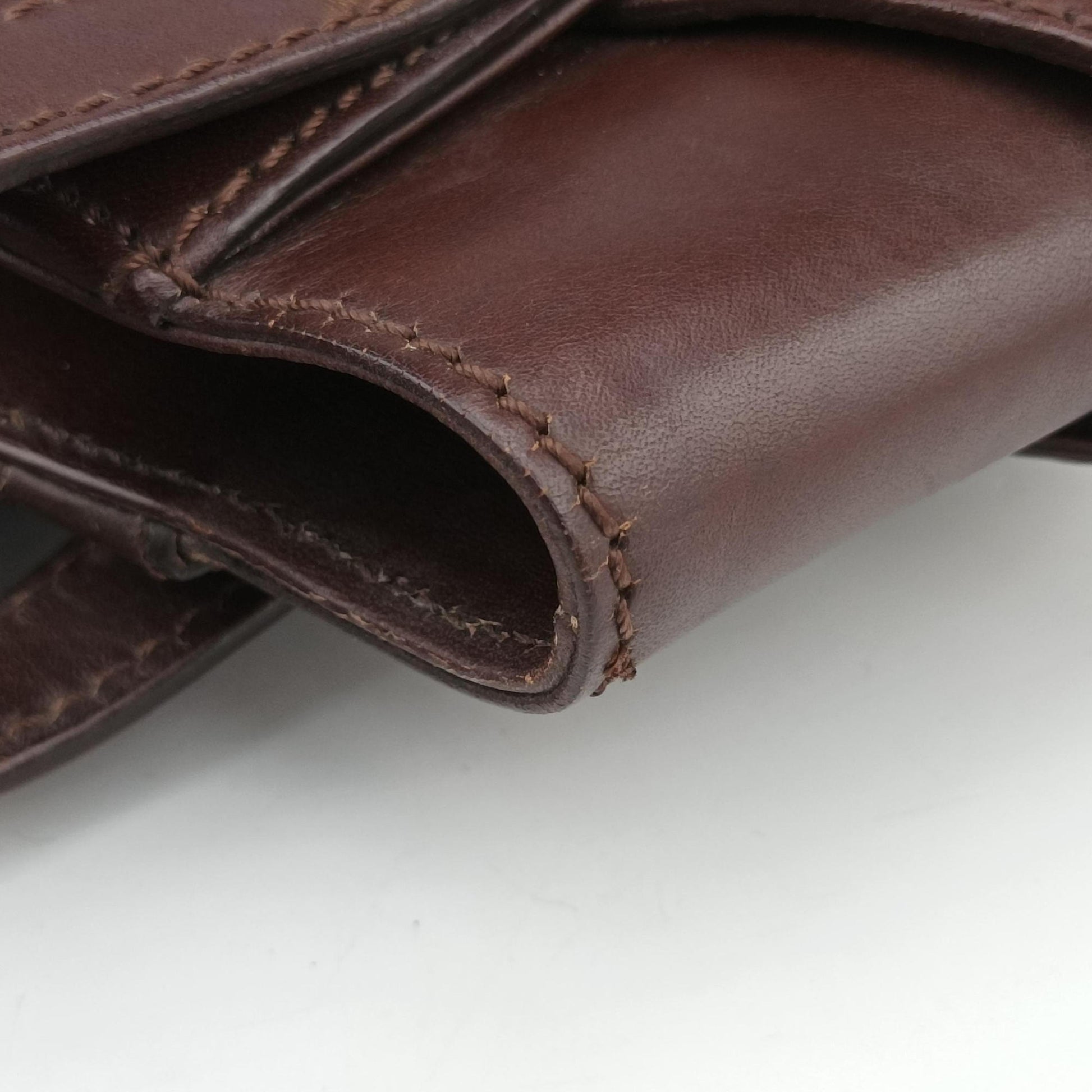 Borsa Brown Leather 8BR423 2415-8BR423-LJ8-048ボルサ ブラウン レザー 8BR423 2415-8BR423-LJ8-048