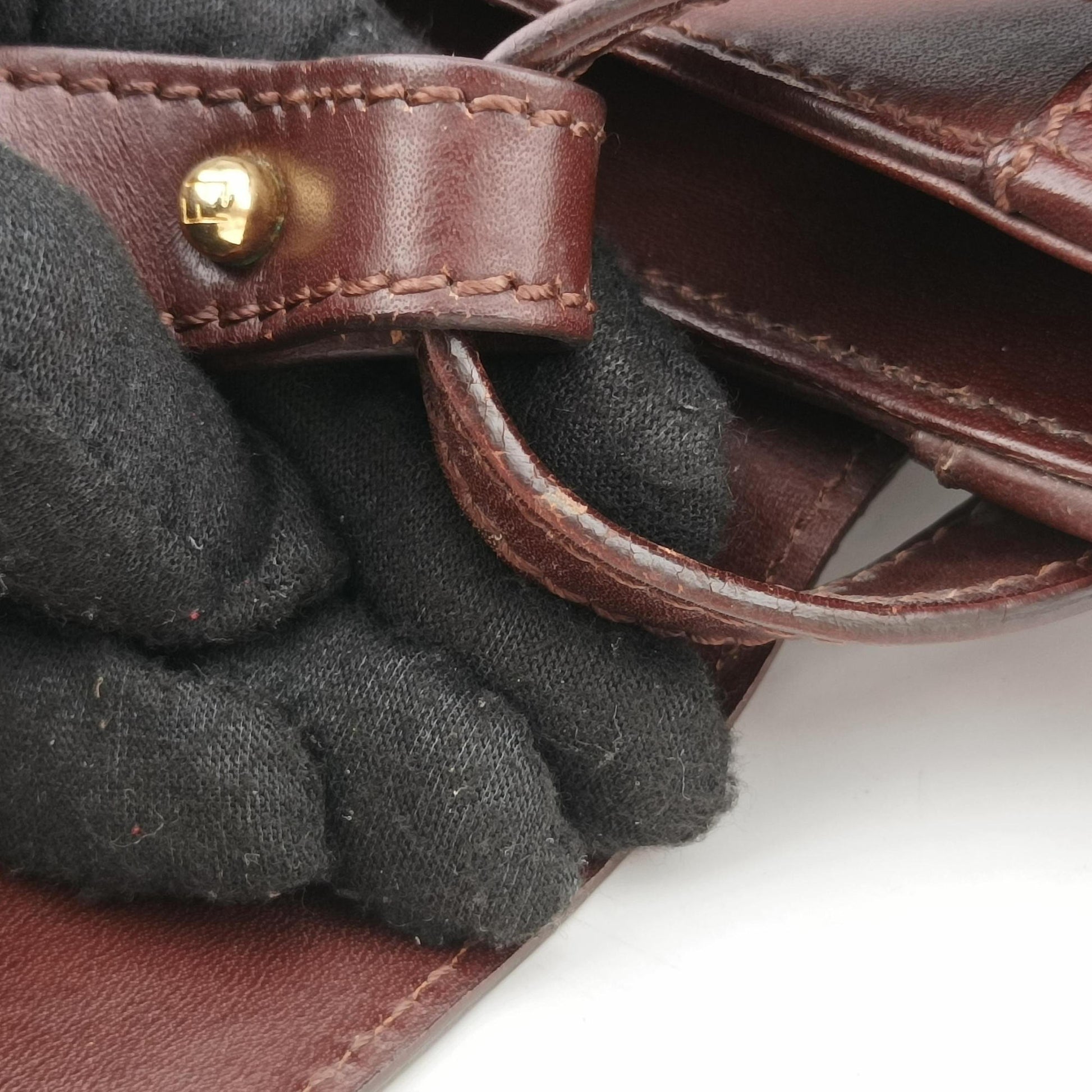 Borsa Brown Leather 8BR423 2415-8BR423-LJ8-048ボルサ ブラウン レザー 8BR423 2415-8BR423-LJ8-048