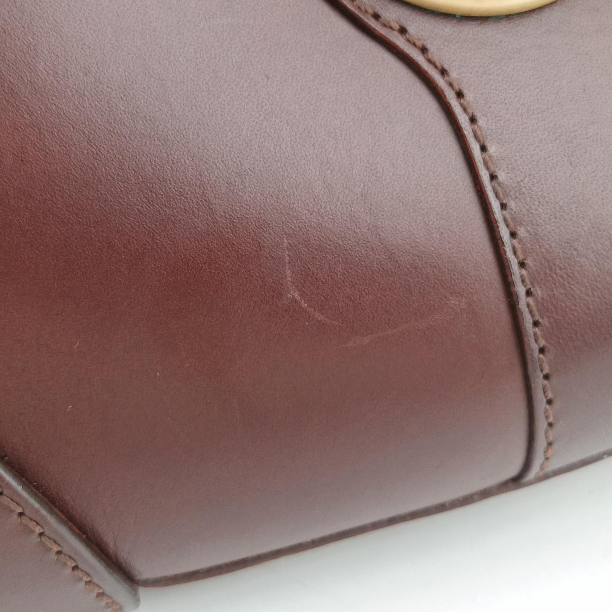 Borsa Brown Leather 8BR423 2415-8BR423-LJ8-048ボルサ ブラウン レザー 8BR423 2415-8BR423-LJ8-048