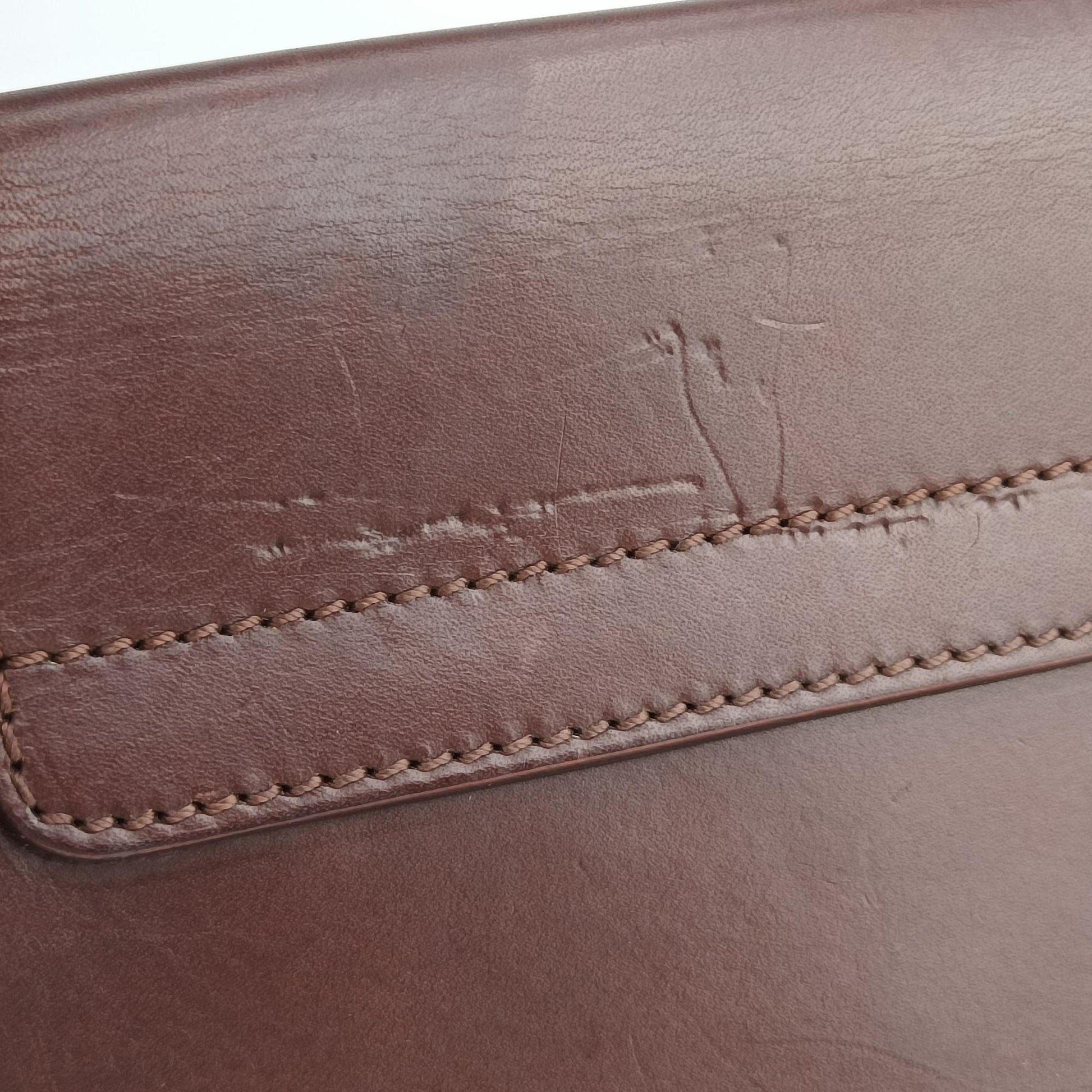 Borsa Brown Leather 8BR423 2415-8BR423-LJ8-048ボルサ ブラウン レザー 8BR423 2415-8BR423-LJ8-048