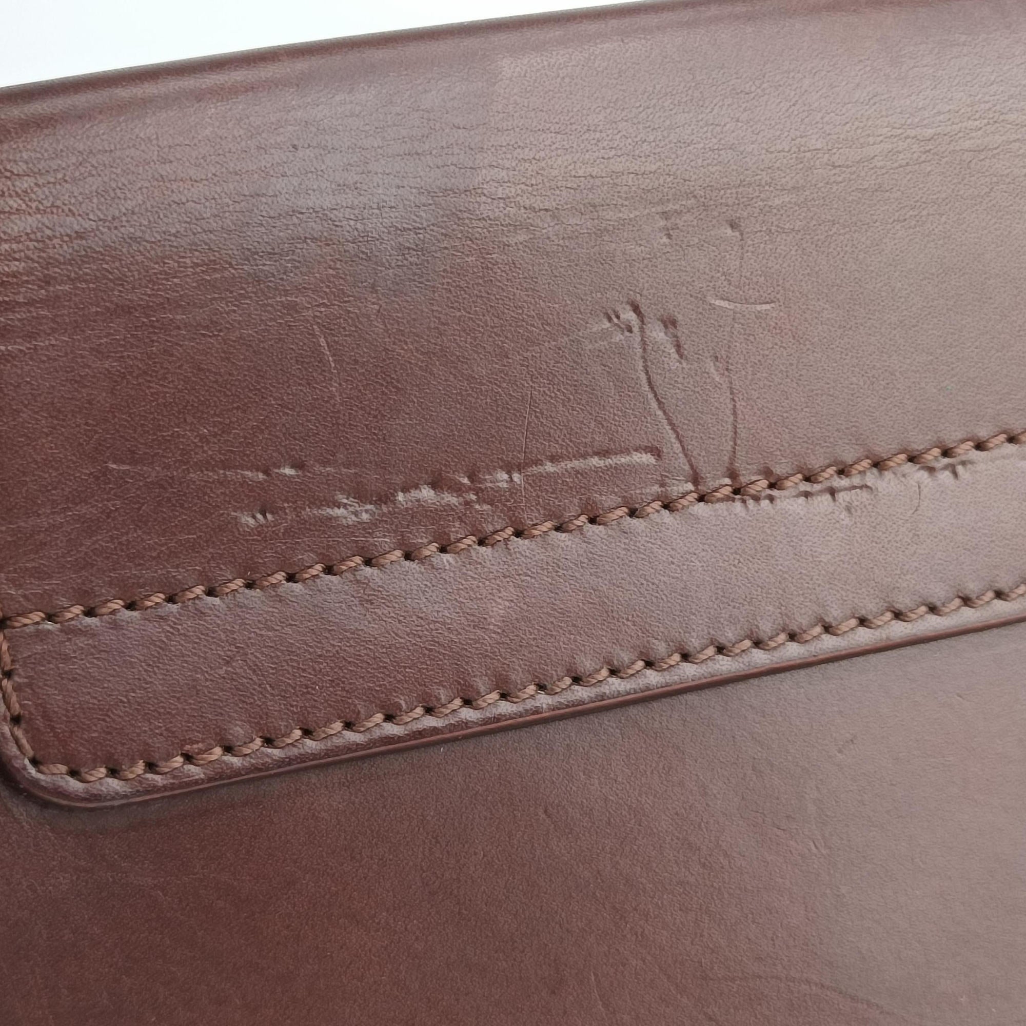 Borsa Brown Leather 8BR423 2415-8BR423-LJ8-048ボルサ ブラウン レザー 8BR423 2415-8BR423-LJ8-048