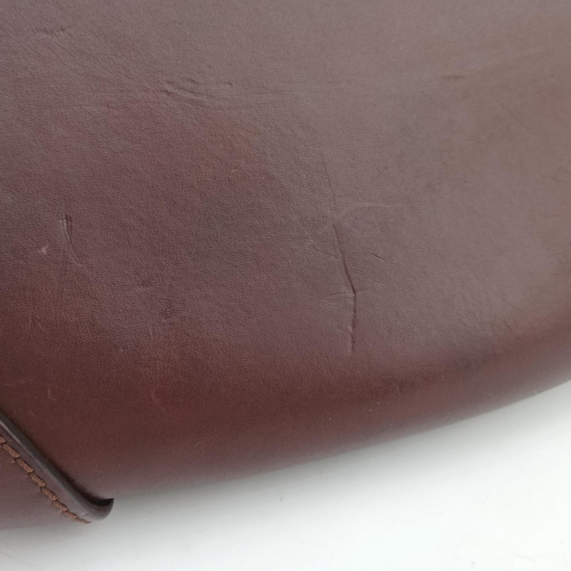 Borsa Brown Leather 8BR423 2415-8BR423-LJ8-048ボルサ ブラウン レザー 8BR423 2415-8BR423-LJ8-048