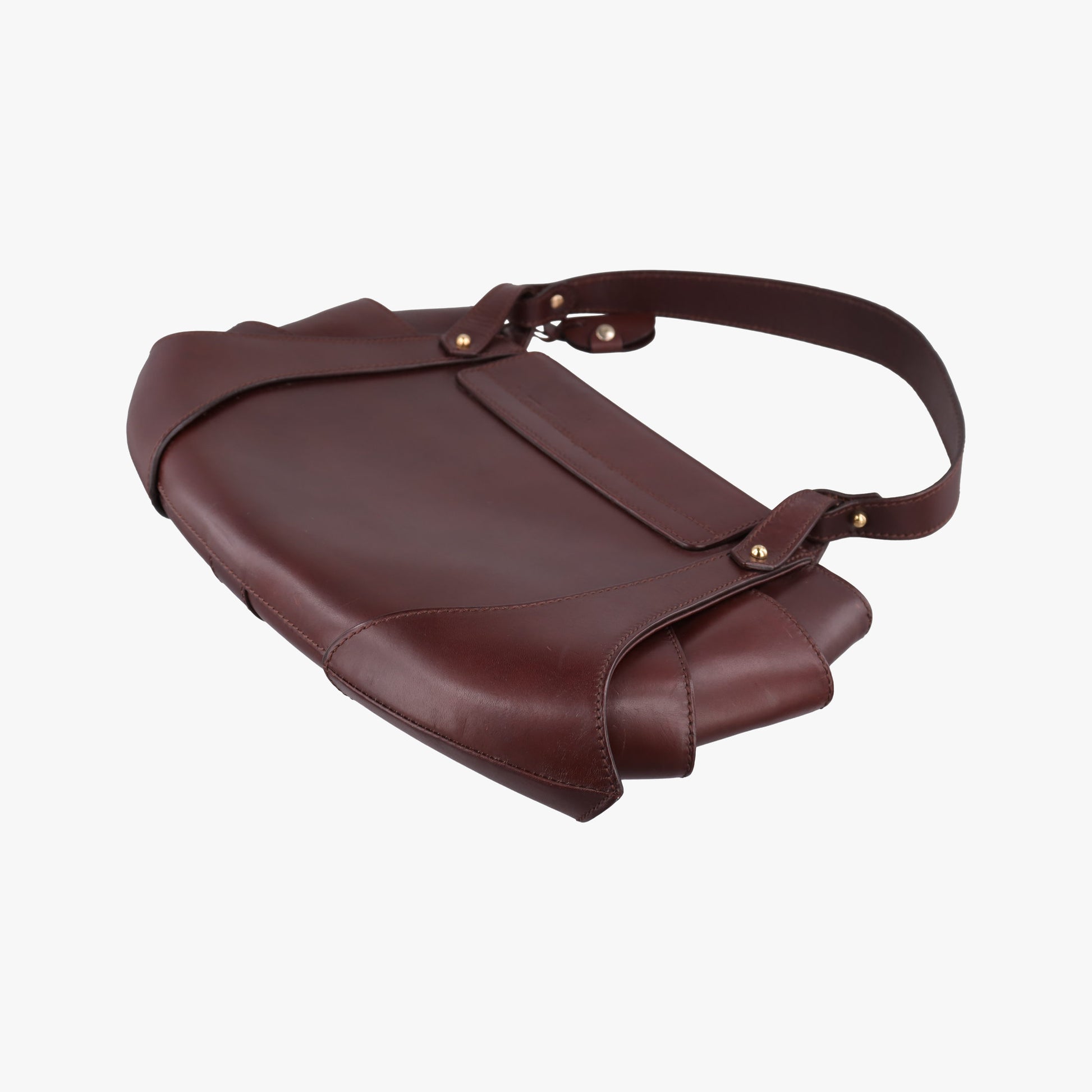 Borsa Brown Leather 8BR423 2415-8BR423-LJ8-048ボルサ ブラウン レザー 8BR423 2415-8BR423-LJ8-048