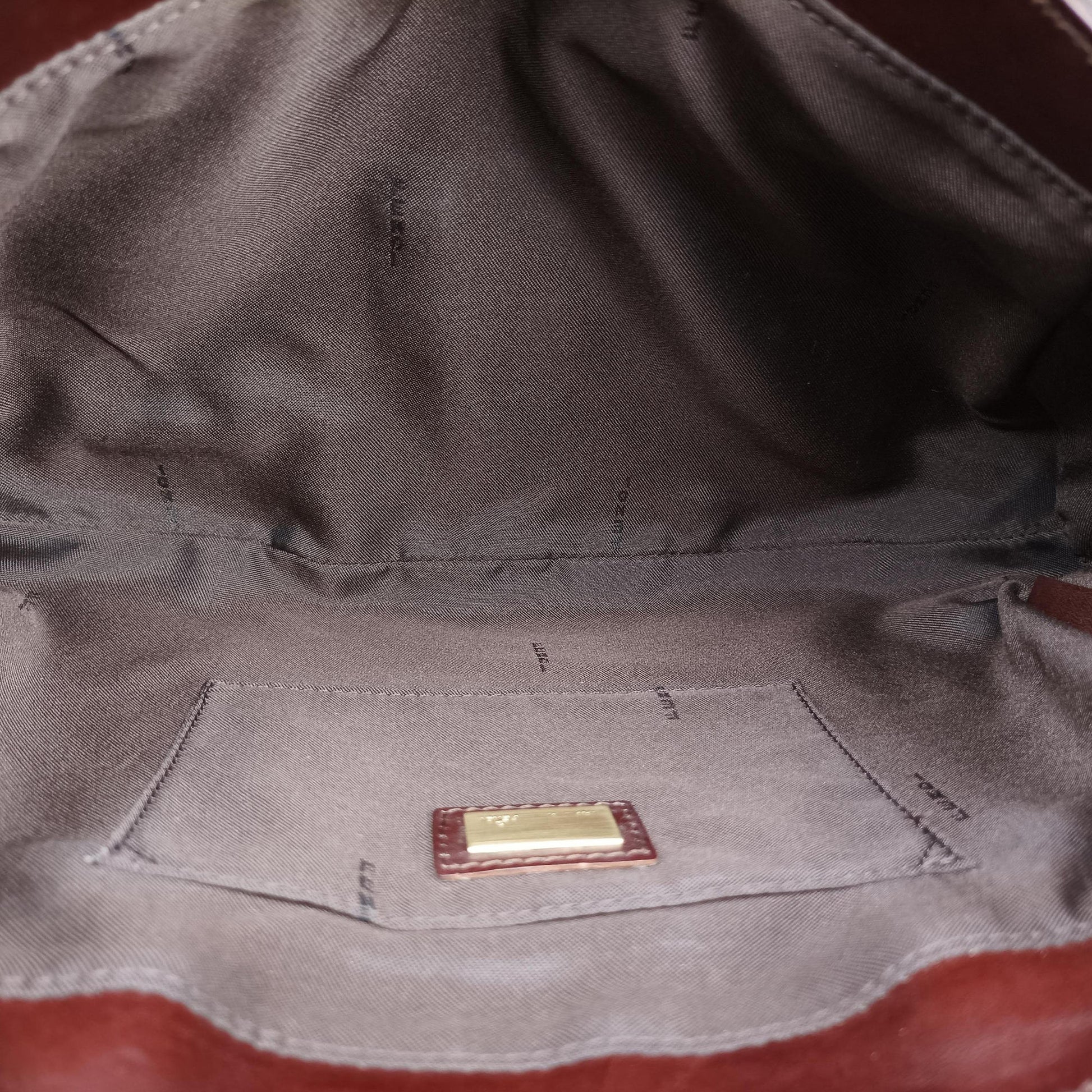 Borsa Brown Leather 8BR423 2415-8BR423-LJ8-048ボルサ ブラウン レザー 8BR423 2415-8BR423-LJ8-048