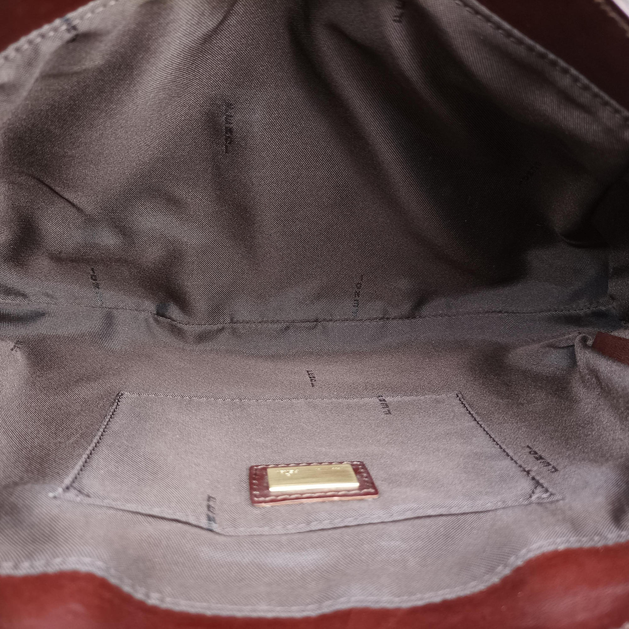 Borsa Brown Leather 8BR423 2415-8BR423-LJ8-048ボルサ ブラウン レザー 8BR423 2415-8BR423-LJ8-048