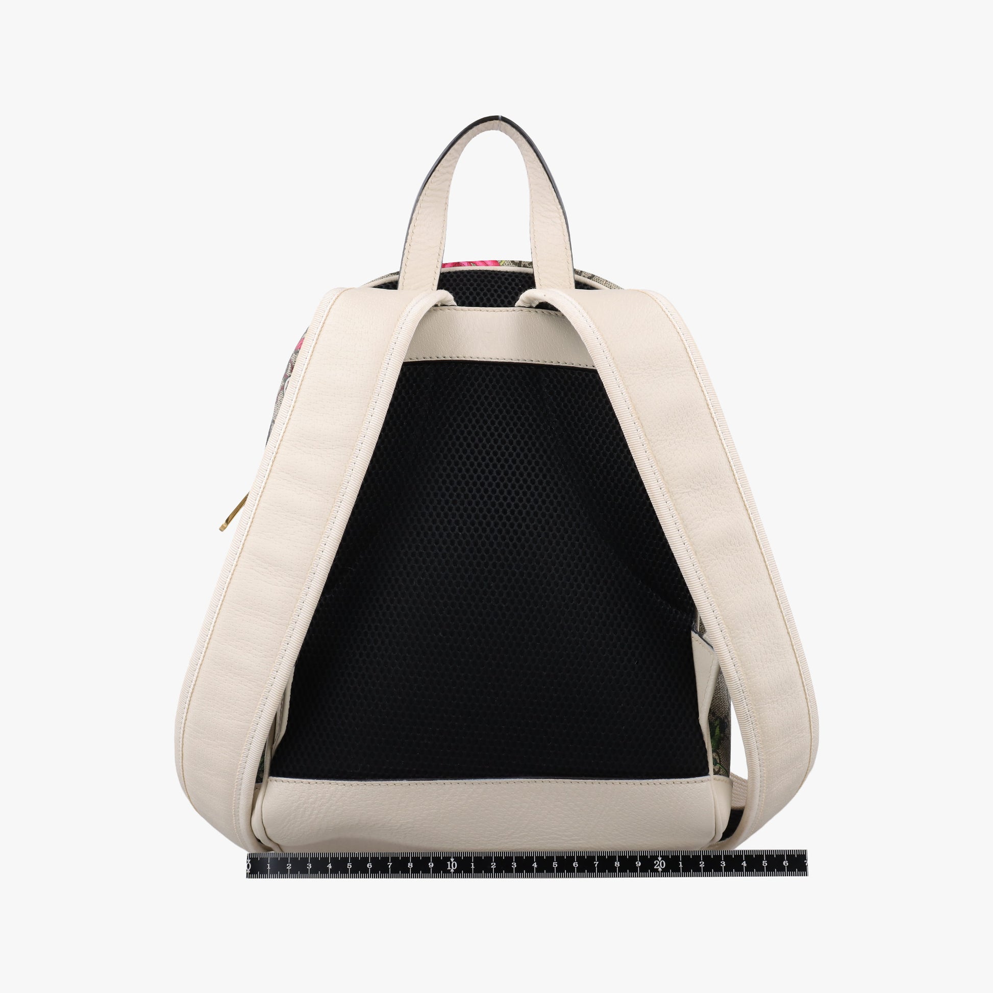 Ophidia Flora Multicolour PVC coated canvas×Leather 547965 A030283775オフィディア フローラ マルチカラー PVCコーティングキャンバス×レザー 547965 A030283775