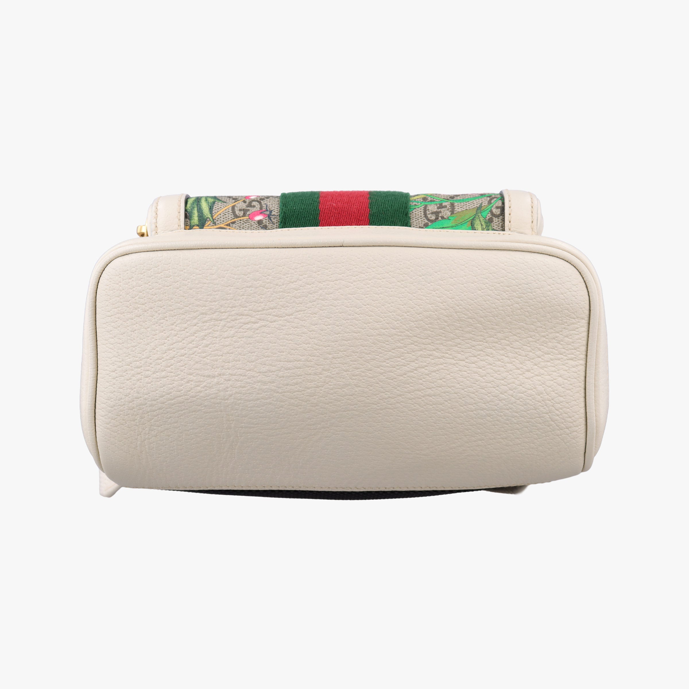 Ophidia Flora Multicolour PVC coated canvas×Leather 547965 A030283775オフィディア フローラ マルチカラー PVCコーティングキャンバス×レザー 547965 A030283775
