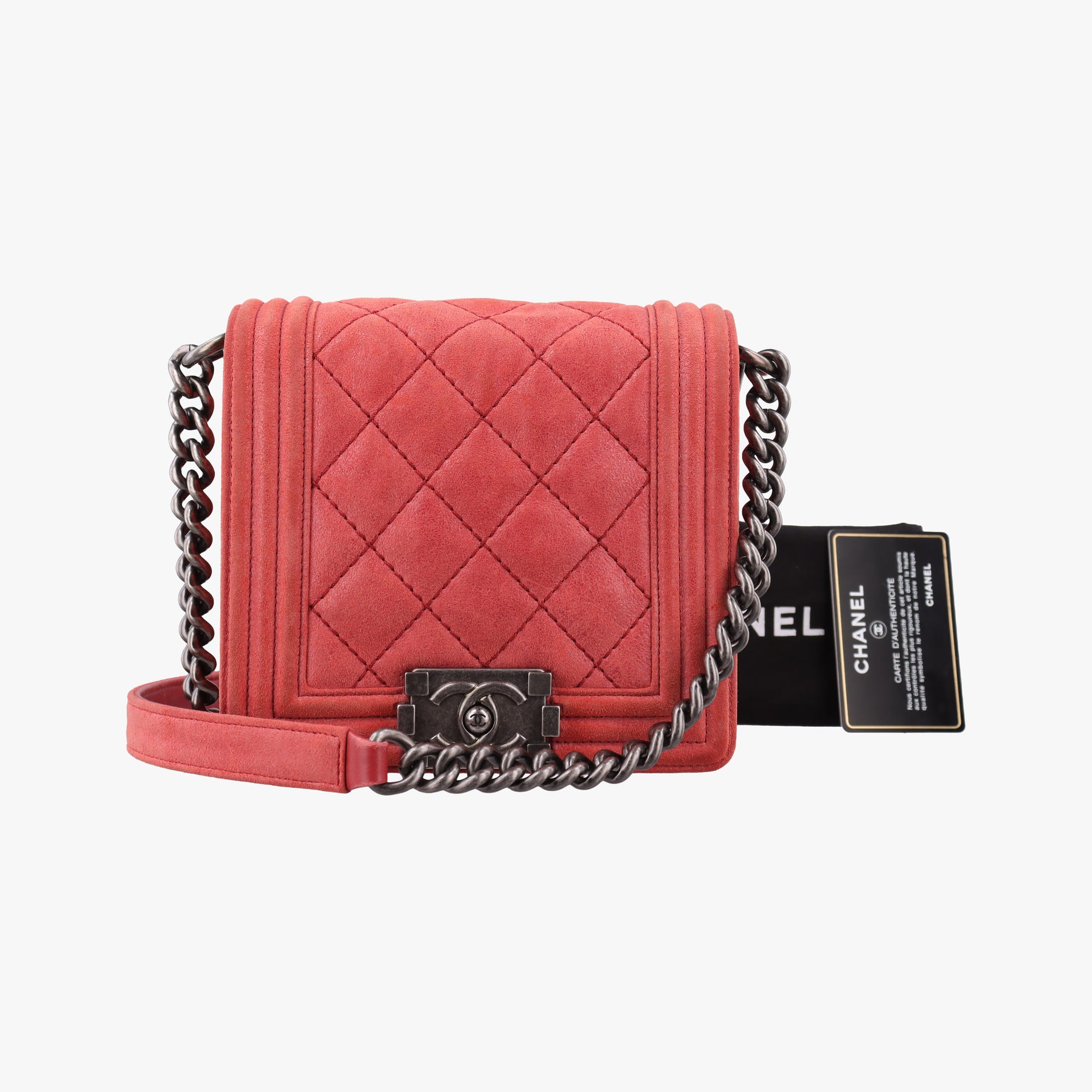 BOY CHANEL Red Leather A67952 18489535ボーイシャネル レッド レザー A67952 18489535