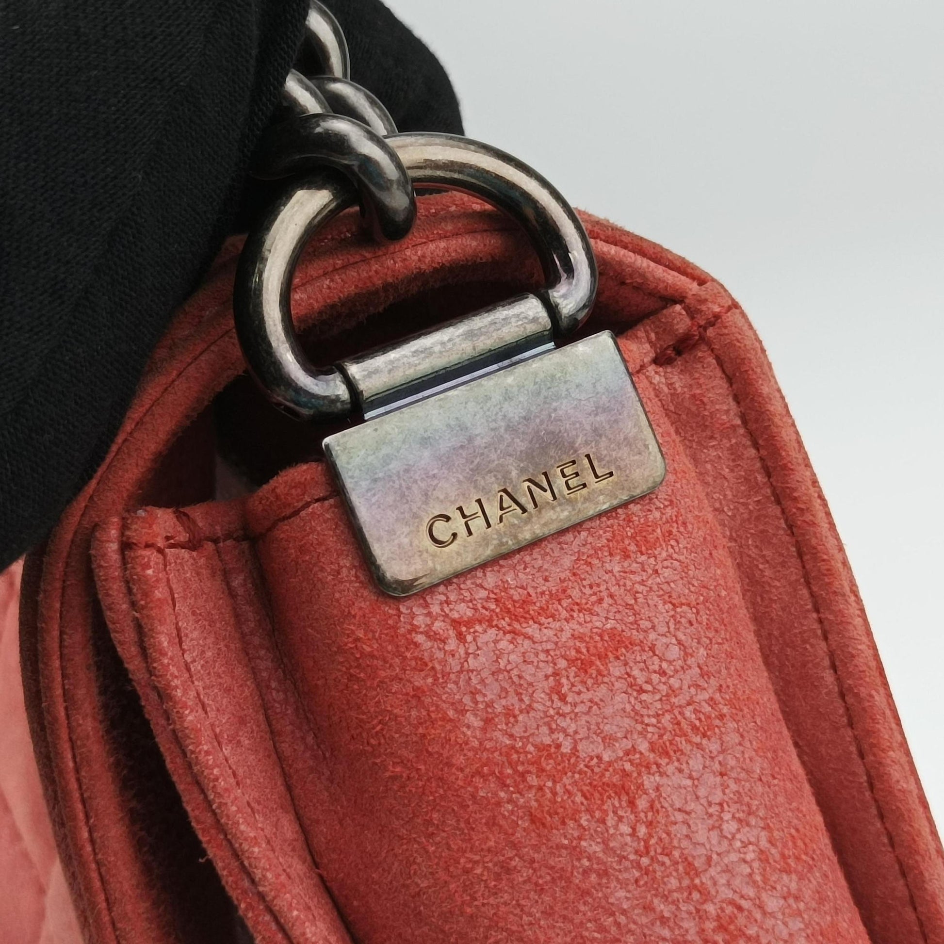 BOY CHANEL Red Leather A67952 18489535ボーイシャネル レッド レザー A67952 18489535