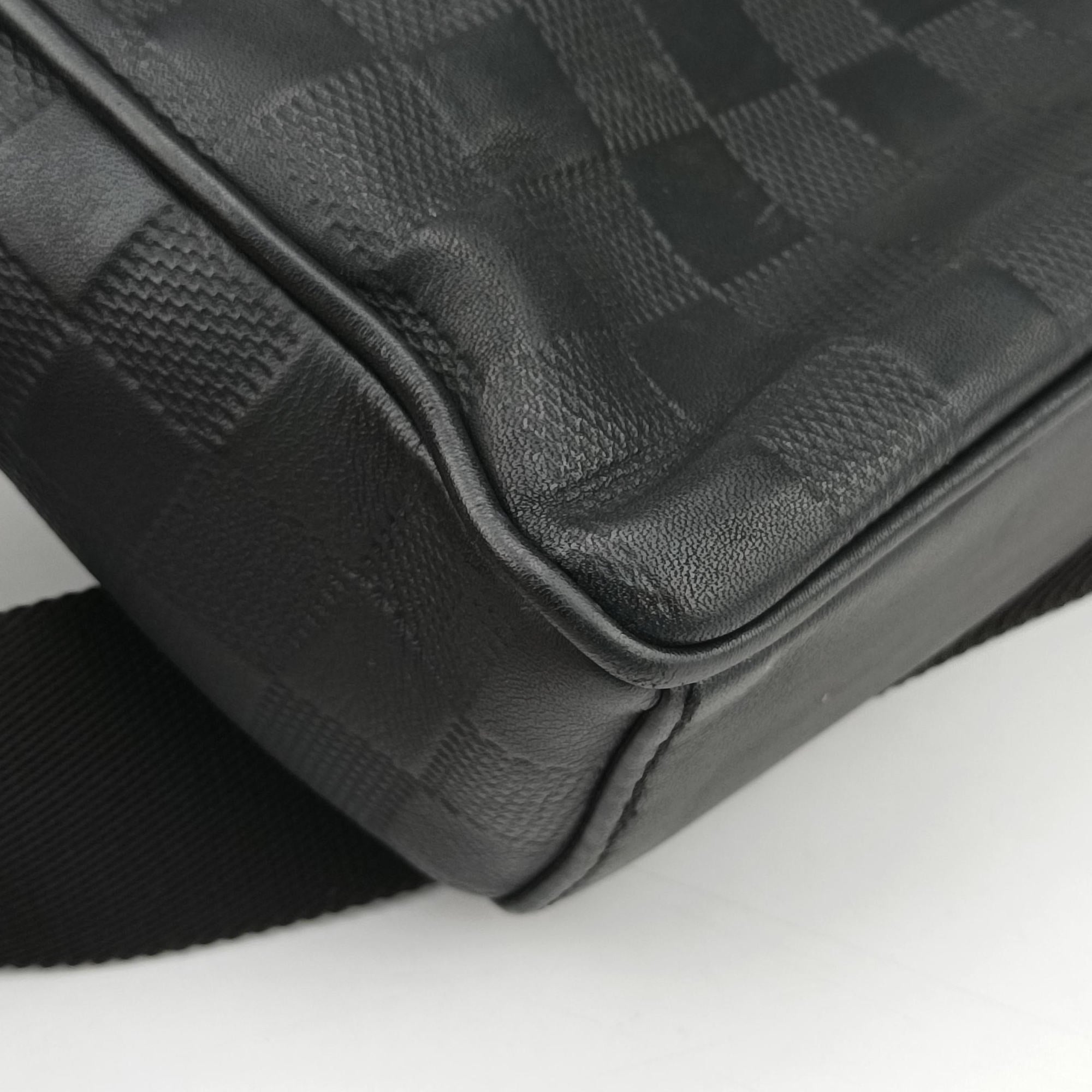 District PM Noir Damier Infini Leather N41033 CA1167ディストリクト PM ノワール ダミエアンフィニレザー N41033 CA1167