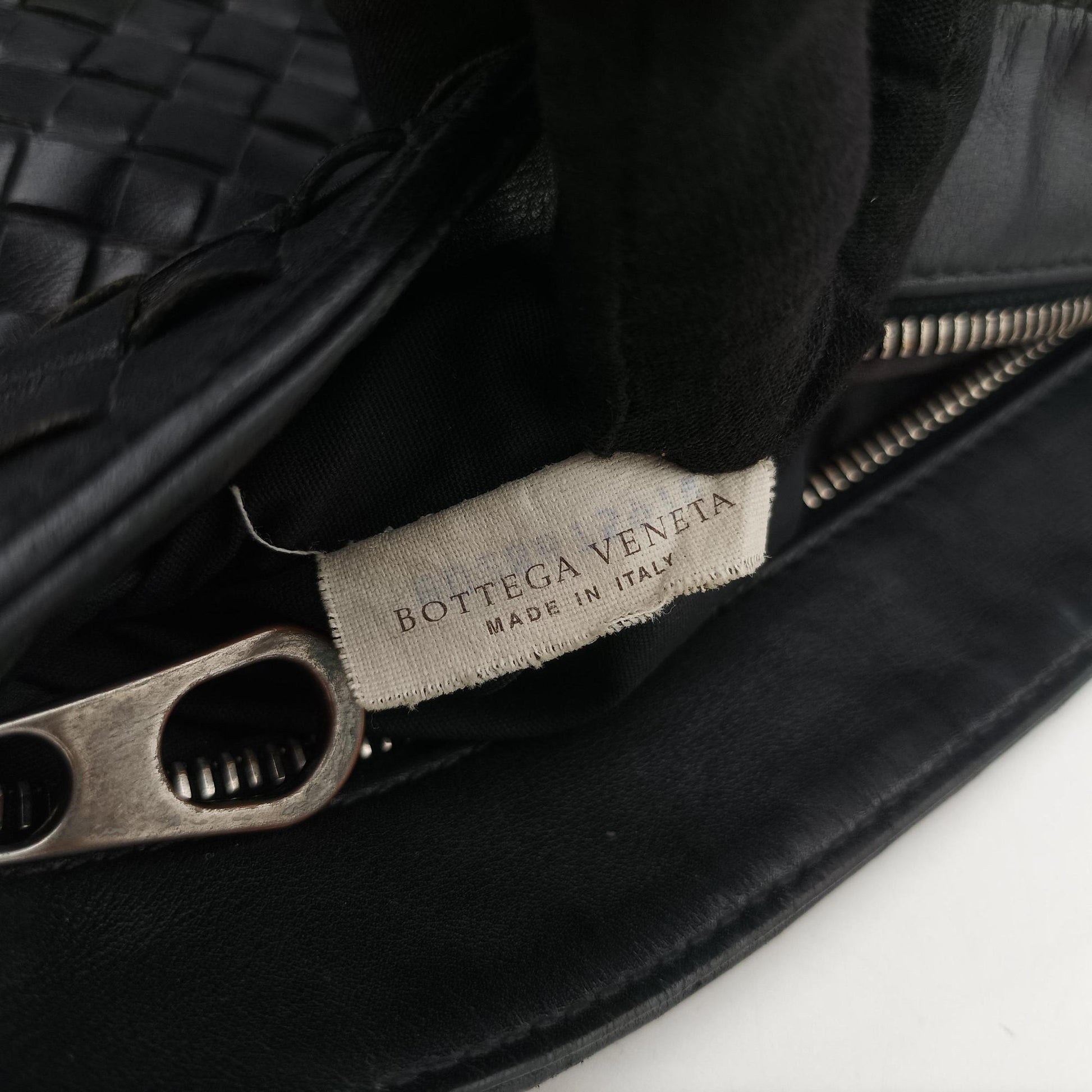 Intrecciato Black lambskin B02867597Wイントレチャート ブラック ラムスキン B02867597W
