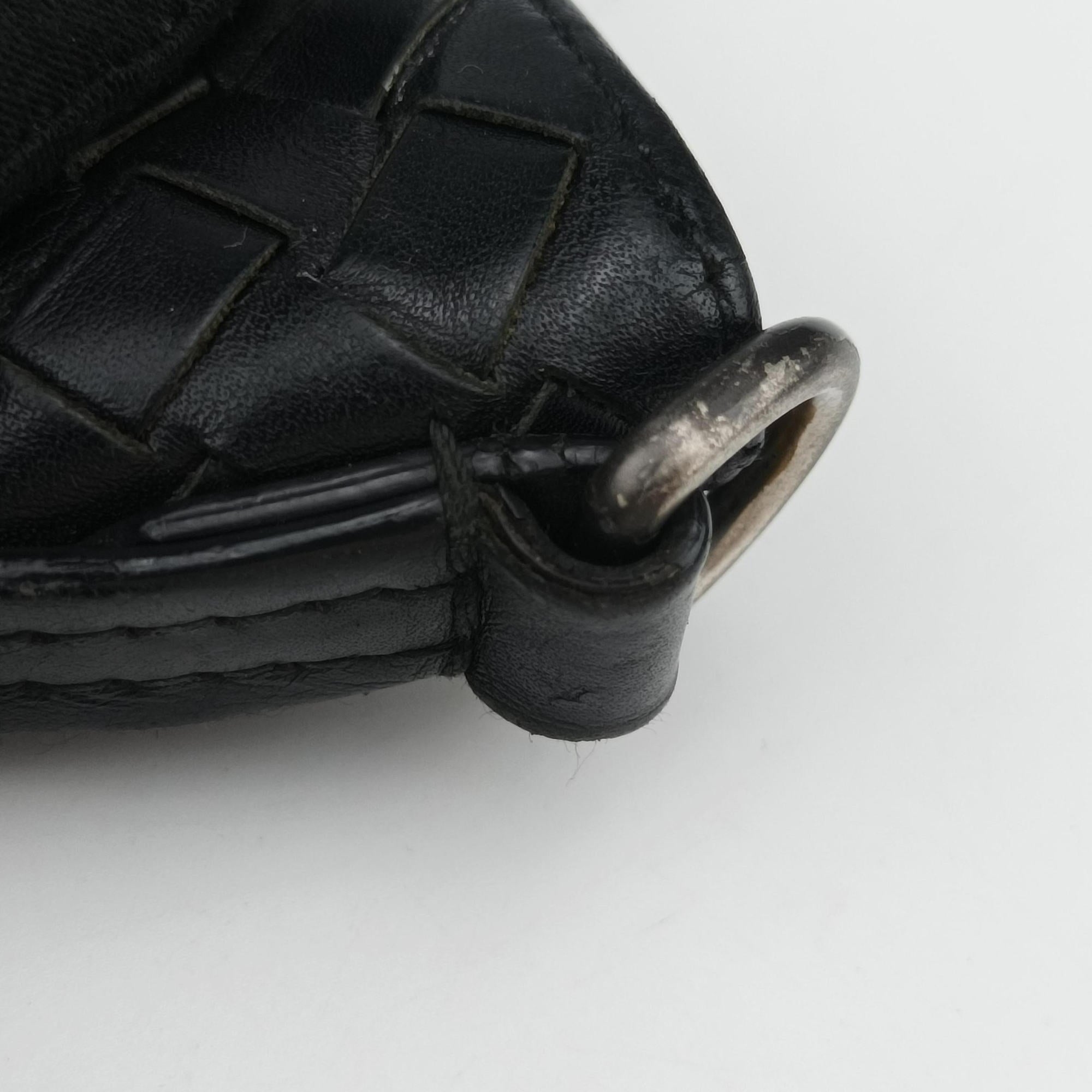 Intrecciato Black lambskin B02867597Wイントレチャート ブラック ラムスキン B02867597W